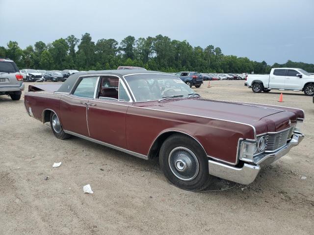 8Y82A831045 - 1968 LINCOLN CONTINENTA RED photo 4