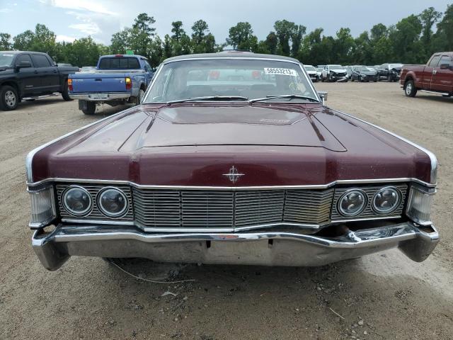 8Y82A831045 - 1968 LINCOLN CONTINENTA RED photo 5