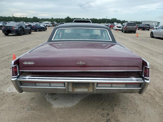 8Y82A831045 - 1968 LINCOLN CONTINENTA RED photo 6