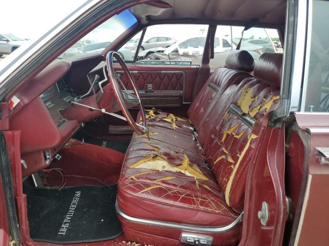 8Y82A831045 - 1968 LINCOLN CONTINENTA RED photo 7