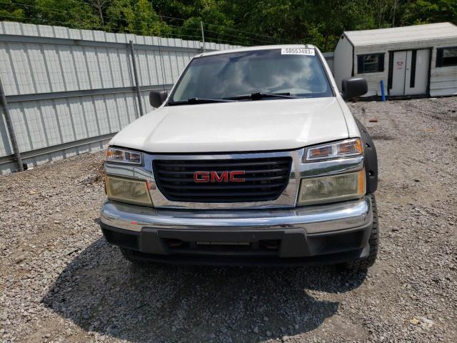 1GTDT19E578220646 - 2007 GMC CANYON WHITE photo 5