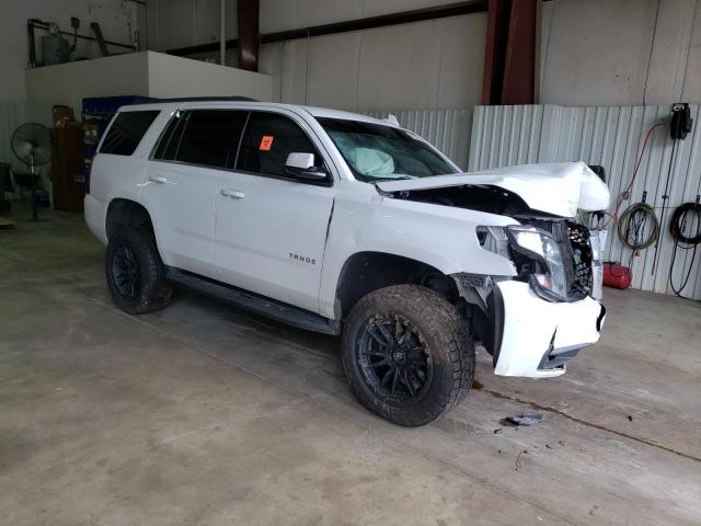 1GNSKBKC0KR143221 - 2019 CHEVROLET TAHOE K1500 LT WHITE photo 4