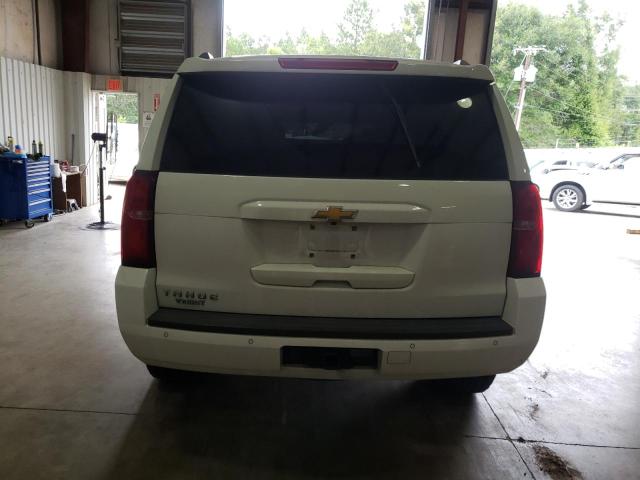 1GNSKBKC0KR143221 - 2019 CHEVROLET TAHOE K1500 LT WHITE photo 6