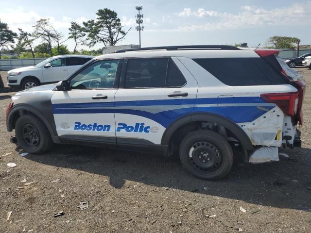 1FM5K8AW4MNA10598 - 2021 FORD EXPLORER POLICE INTERCEPTOR BLACK photo 2