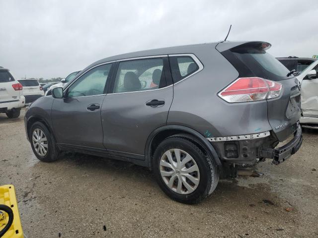 KNMAT2MT9GP648319 - 2016 NISSAN ROGUE S GRAY photo 2