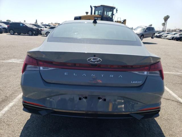 KMHLP4AG4PU453564 - 2023 HYUNDAI ELANTRA LIMITED GRAY photo 6