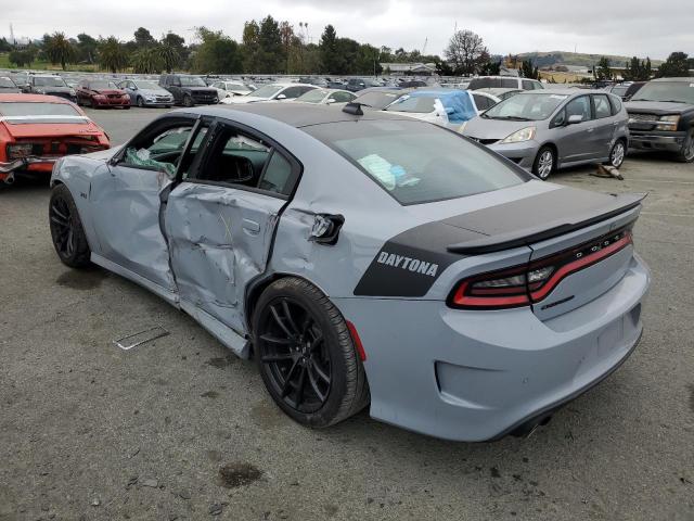 2C3CDXGJ7NH123536 - 2022 DODGE CHARGER SCAT PACK GRAY photo 2