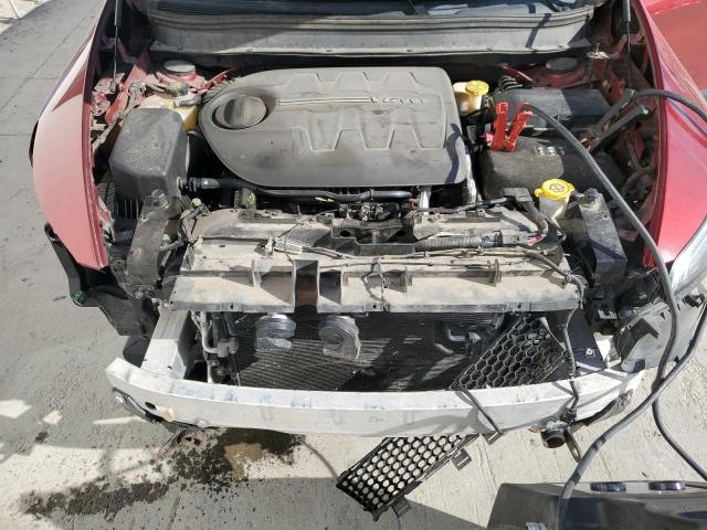 1C4PJMCS8GW278071 - 2016 JEEP CHEROKEE LATITUDE MAROON photo 12