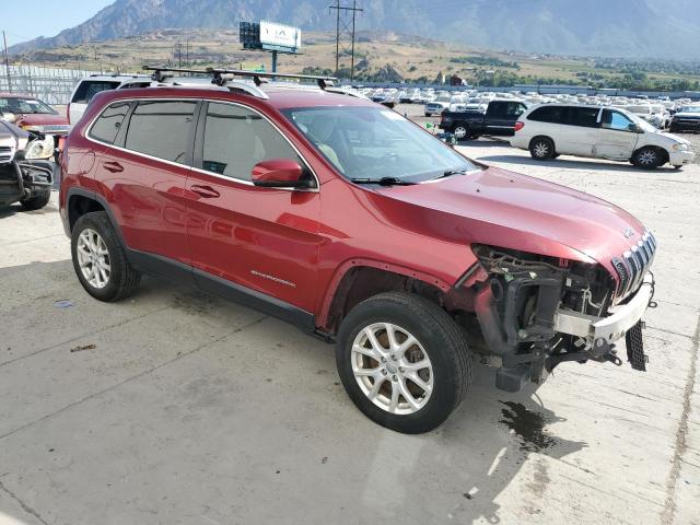 1C4PJMCS8GW278071 - 2016 JEEP CHEROKEE LATITUDE MAROON photo 4