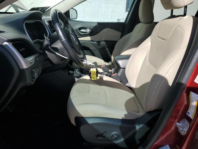 1C4PJMCS8GW278071 - 2016 JEEP CHEROKEE LATITUDE MAROON photo 7