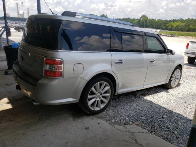 2FMHK6DTXCBD21739 - 2012 FORD FLEX LIMITED SILVER photo 3