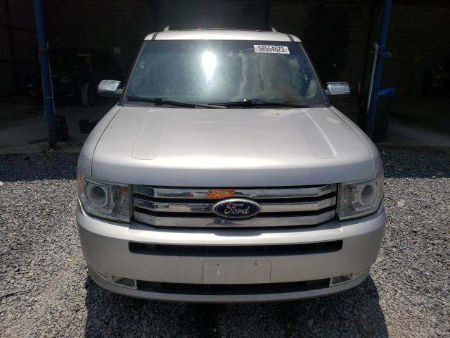 2FMHK6DTXCBD21739 - 2012 FORD FLEX LIMITED SILVER photo 5