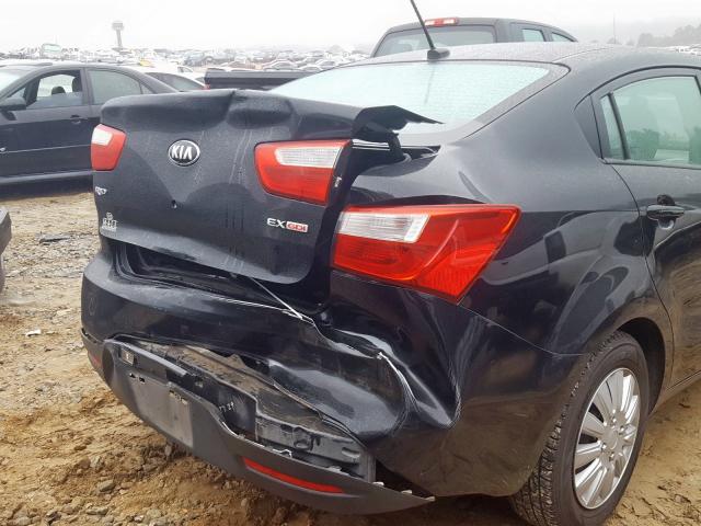 KNADN4A39D6187998 - 2013 KIA RIO EX  photo 9