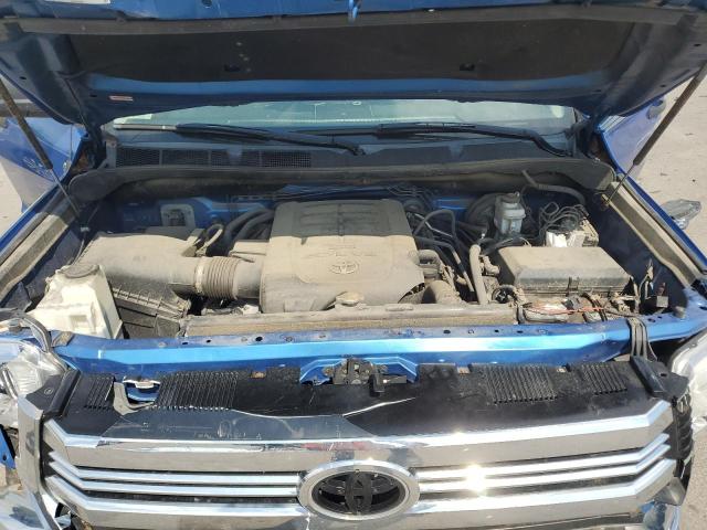 5TFUY5F17GX498559 - 2016 TOYOTA TUNDRA DOUBLE CAB SR/SR5 BLUE photo 11
