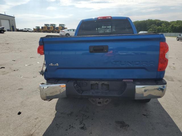 5TFUY5F17GX498559 - 2016 TOYOTA TUNDRA DOUBLE CAB SR/SR5 BLUE photo 6