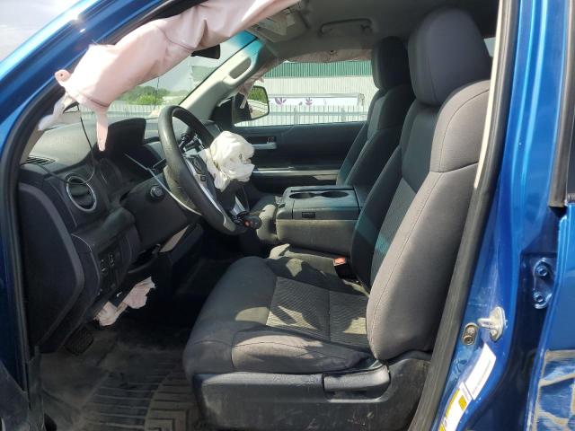 5TFUY5F17GX498559 - 2016 TOYOTA TUNDRA DOUBLE CAB SR/SR5 BLUE photo 7