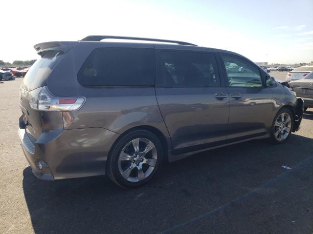 5TDXK3DC0CS226698 - 2012 TOYOTA SIENNA SPORT GRAY photo 3