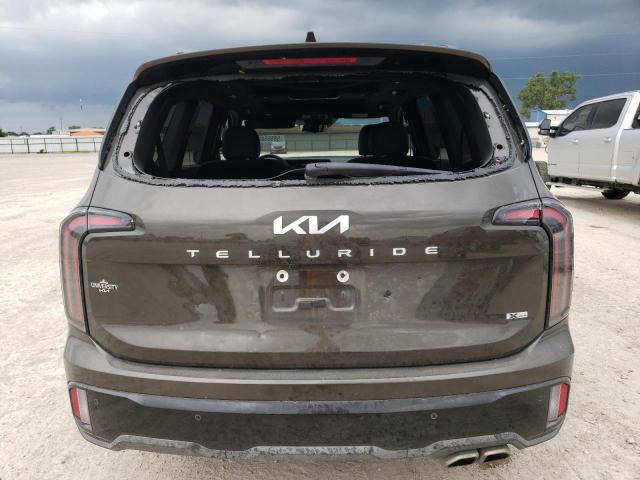 5XYP5DGC8RG453152 - 2024 KIA TELLURIDE SX BROWN photo 6