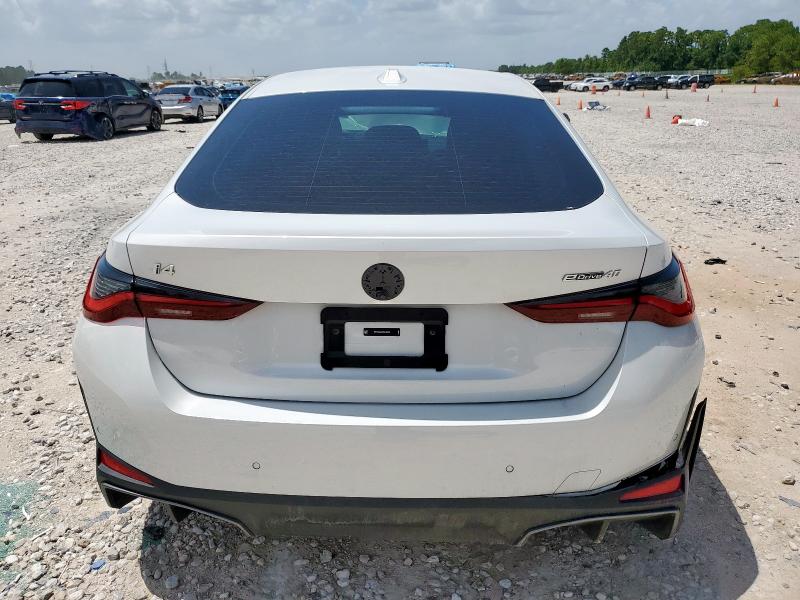 WBY73AW08RFS32602 - 2024 BMW I4 EDRIVE 40 WHITE photo 6