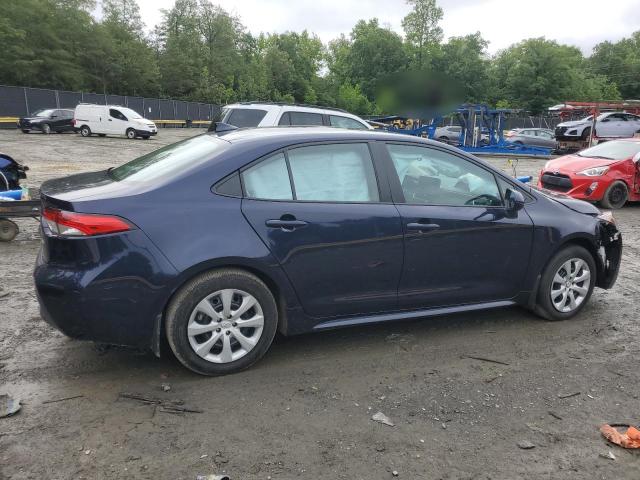 5YFEPMAE2NP319626 - 2022 TOYOTA COROLLA LE 蓝色 照片 3