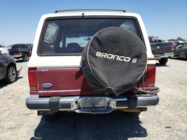 1FMCU14T7KUB00499 - 1989 FORD BRONCO II TWO TONE photo 6