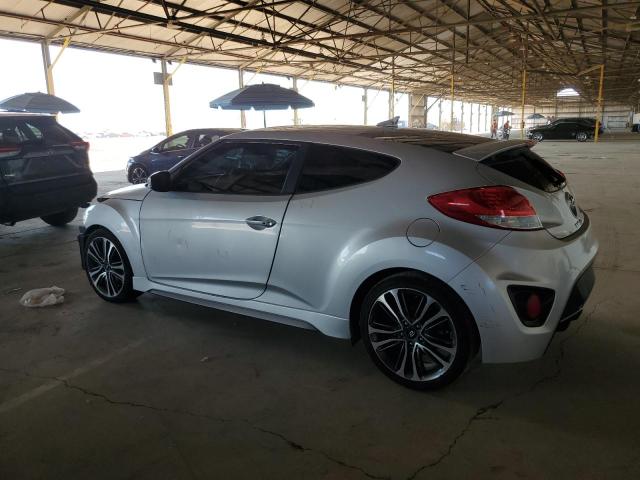 KMHTC6AEXHU314773 - 2017 HYUNDAI VELOSTER TURBO GRAY photo 2