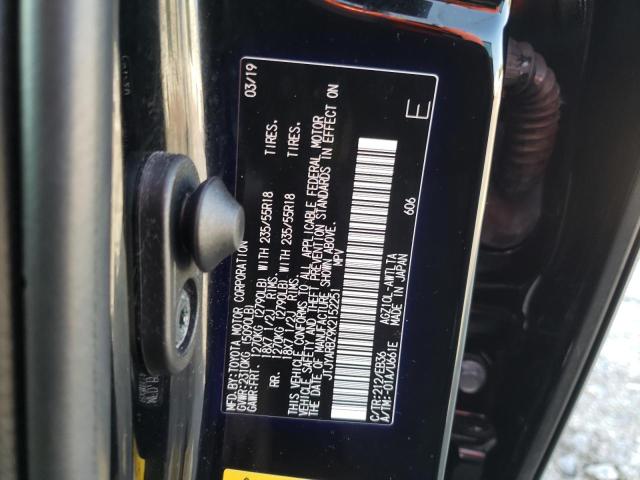 JTJYARBZ9K2152251 - 2019 LEXUS NX 300 BASE 黑色 照片 12