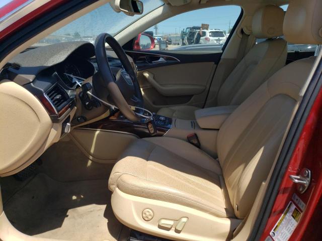 WAUHGAFC0DN087121 - 2013 AUDI A6 PRESTIGE Qırmızı foto 7