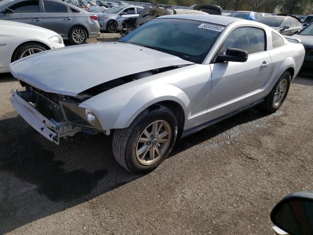 1ZVFT80N065246471 - 2006 FORD MUSTANG SILVER photo 1