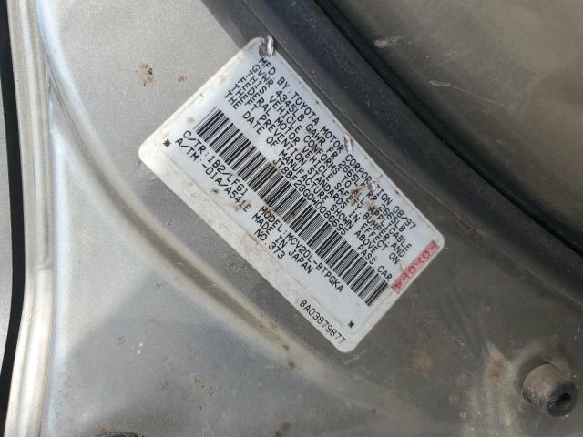 JT8BF28G0W0086695 - 1998 LEXUS ES 300 GRAY photo 12