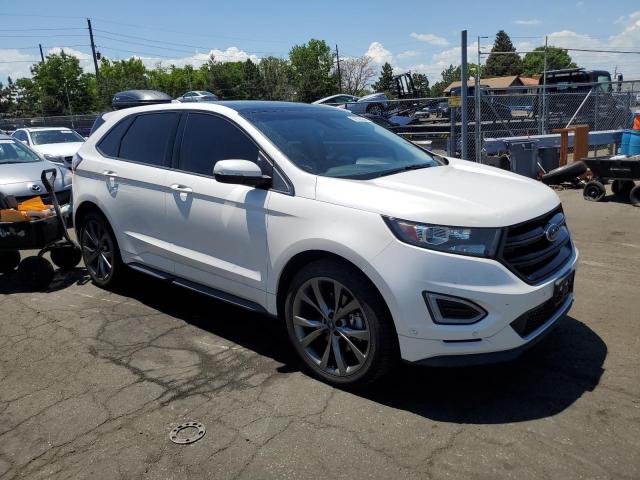 2FMPK4AP4GBC52303 - 2016 FORD EDGE SPORT WHITE photo 4