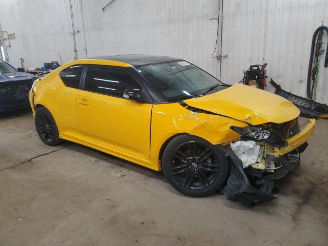 JTKJF5C7XC3026125 - 2012 TOYOTA SCION TC 黄色 照片 4