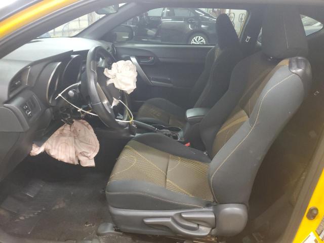 JTKJF5C7XC3026125 - 2012 TOYOTA SCION TC 黄色 照片 7