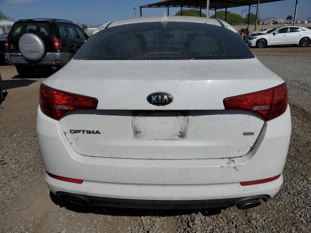 5XXGM4A76DG237392 - 2013 KIA OPTIMA LX WHITE photo 6