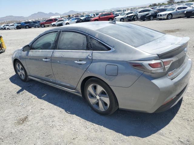 KMHE34L13HA056475 - 2017 HYUNDAI SONATA HYBRID GRAY photo 2