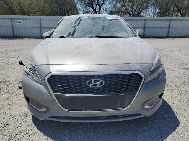 KMHE34L13HA056475 - 2017 HYUNDAI SONATA HYBRID GRAY photo 5