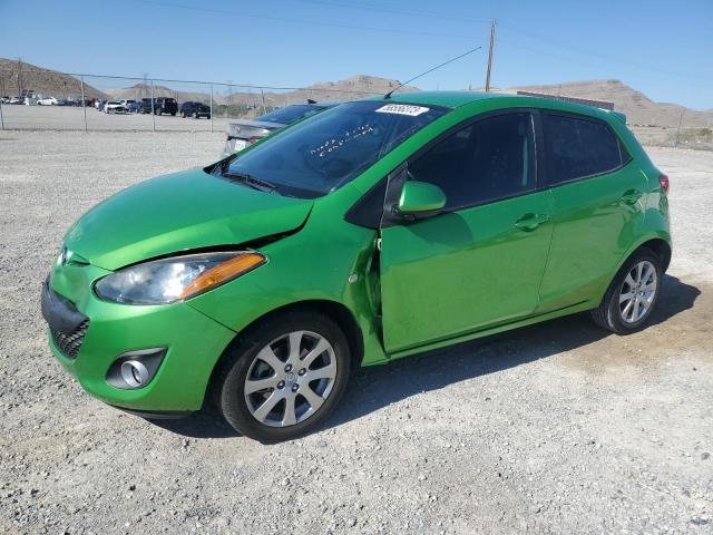 JM1DE1HY4B0127131 - 2011 MAZDA MAZDA2 GREEN photo 1