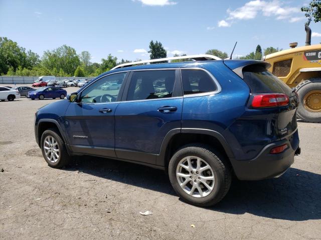 1C4PJMLX8JD602053 - 2018 JEEP CHEROKEE LATITUDE PLUS BLUE photo 2