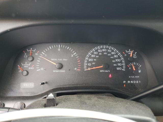 3B7KF23652M284664 - 2002 DODGE RAM 2500 TAN photo 9