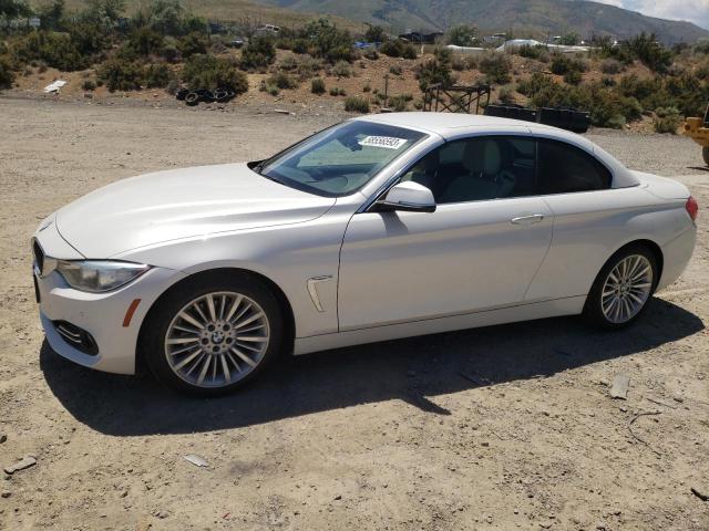 WBA3V7C59F5A24095 - 2015 BMW 428 I SULEV WHITE photo 1