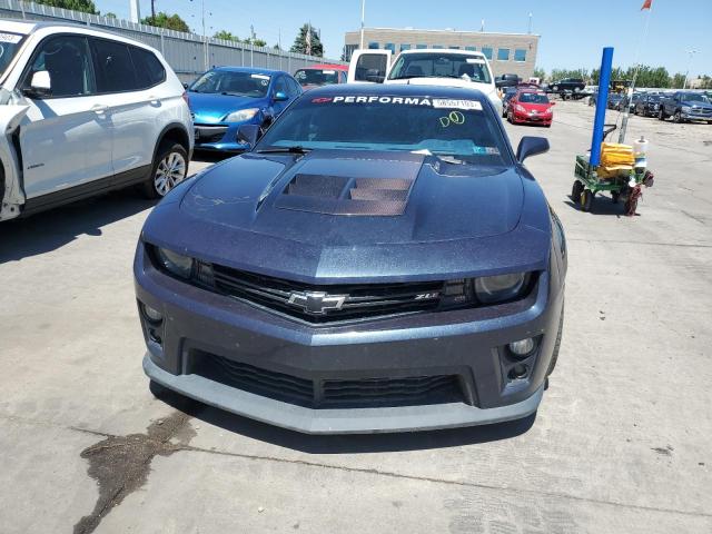 2G1FZ1EP9E9800359 - 2014 CHEVROLET CAMARO ZL1 ლურჯი ფოტო 5