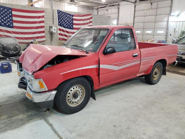 JT4RN81P2L5075390 - 1990 TOYOTA PICKUP 1/2 TON SHORT WHEELBASE DLX RED photo 1