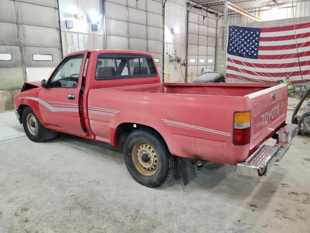 JT4RN81P2L5075390 - 1990 TOYOTA PICKUP 1/2 TON SHORT WHEELBASE DLX RED photo 2