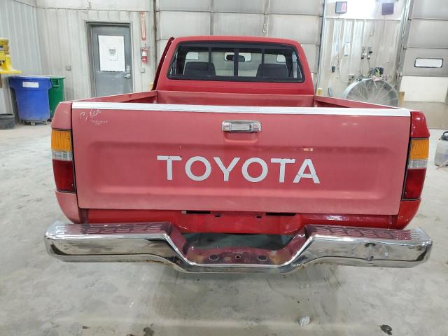 JT4RN81P2L5075390 - 1990 TOYOTA PICKUP 1/2 TON SHORT WHEELBASE DLX RED photo 6