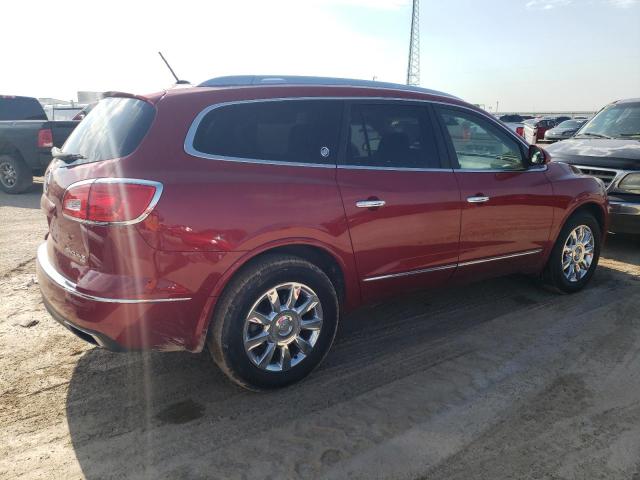 5GAKVCKD0EJ321499 - 2014 BUICK ENCLAVE RED photo 3