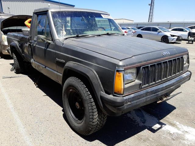 1J7GJ26L3KL641442 - 1989 JEEP COMANCHE BLACK photo 1