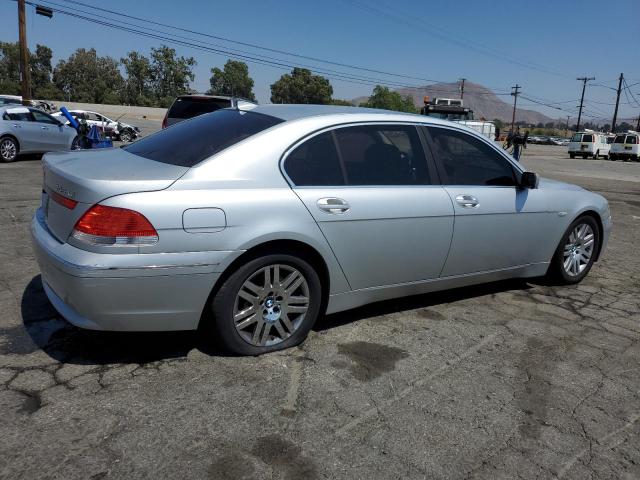 WBAGN63413DR10252 - 2003 BMW 7 SERIES LI SILVER photo 3