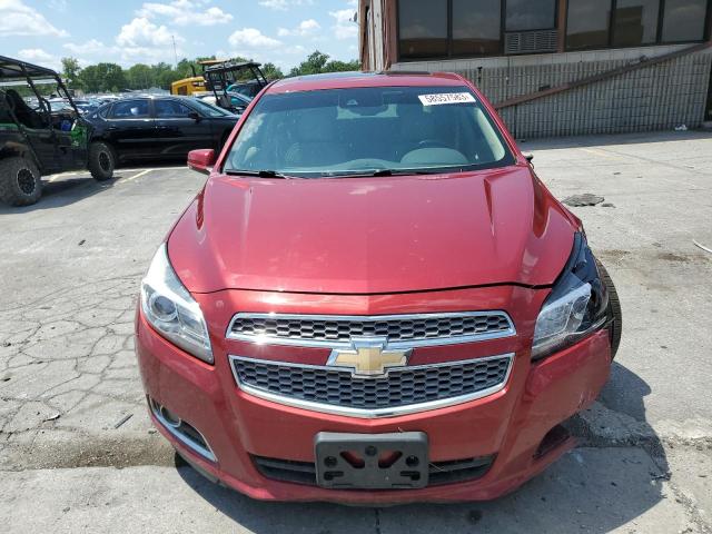 1G11J5SX2DU120933 - 2013 CHEVROLET MALIBU LTZ RED photo 5