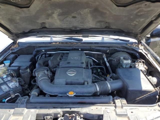 5N1AR18W46C600676 - 2006 NISSAN PATHFINDER LE BLACK photo 12