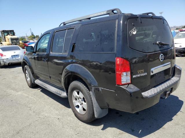 5N1AR18W46C600676 - 2006 NISSAN PATHFINDER LE BLACK photo 2